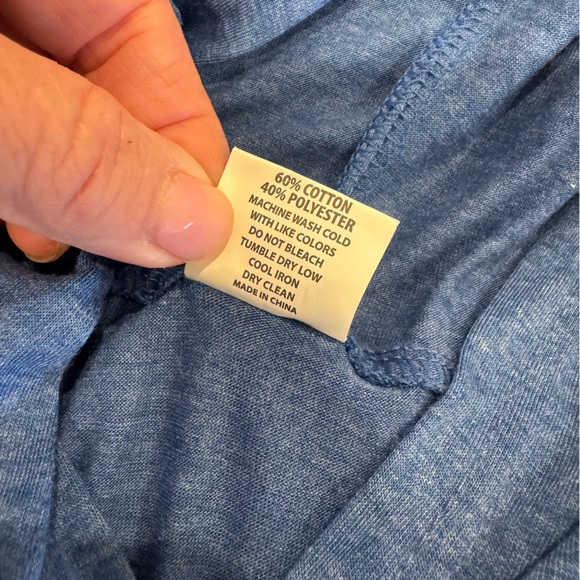 Lightweight Blue Dodgers Baseball shirt with hood💙 unisex, but listed under mens - Picture 8 of 11